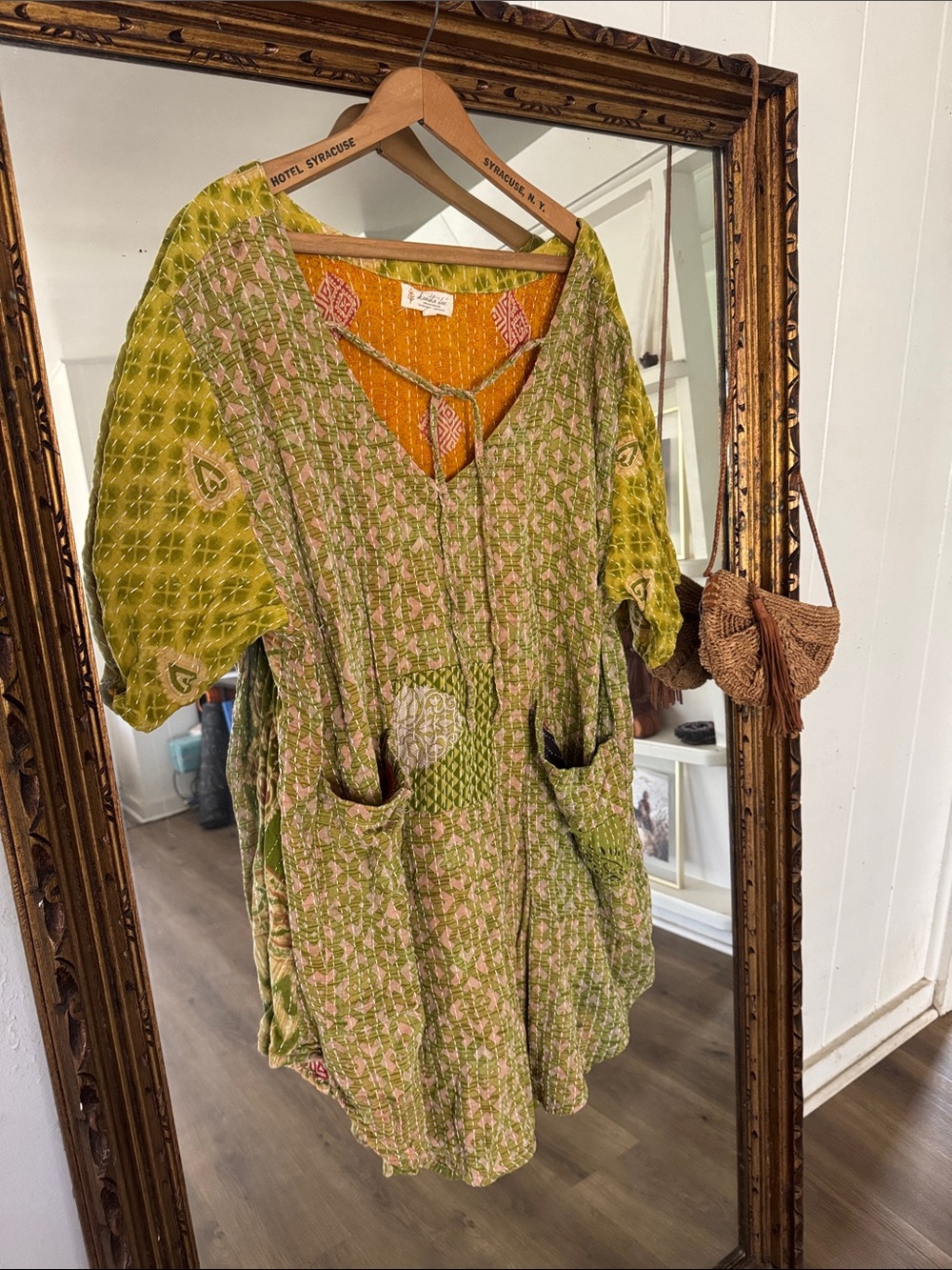 Kantha Bae Boho Tunic with Pockets